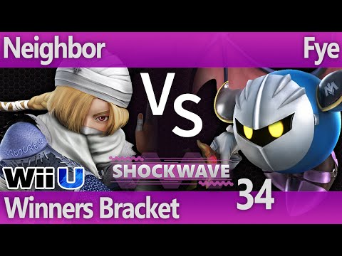 SW 34 Wii U - Neighbor (Sheik) vs Fye (MK) - Winners Bracket