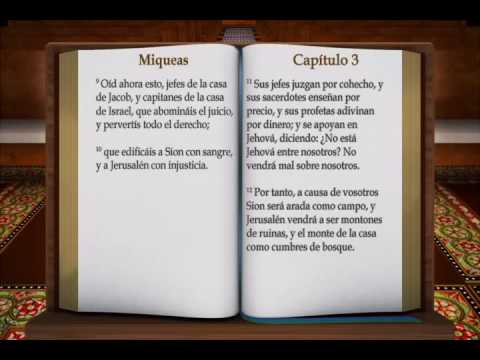 La Palabra de Dios. Miqueas. Biblia hablada RV 1960.