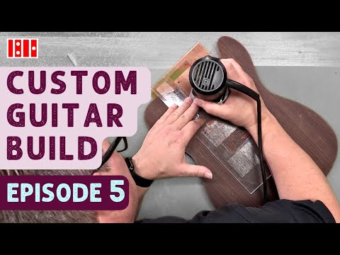 Picking hardware and routing the neck pocket
