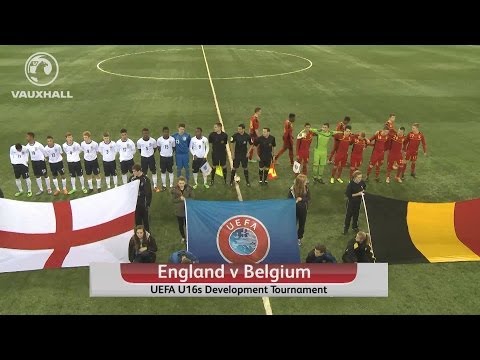 England vs Belgium 3-2 - UEFA Development Tournament