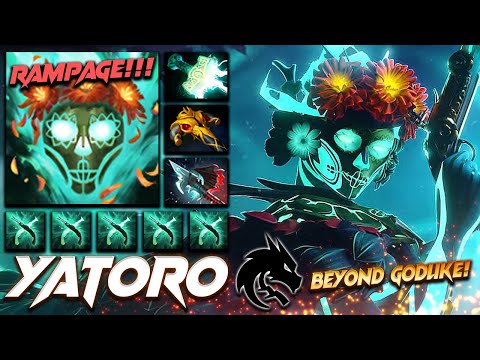 Yatoro Muerta Beyond Godlike RAMPAGE!!! - Dota 2 Pro Gameplay [Watch & Learn]
