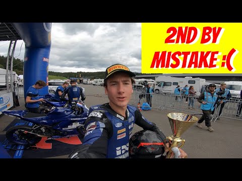 2ND BY A MISTAKE - Yamaha R3 cup (IDM) race #2
