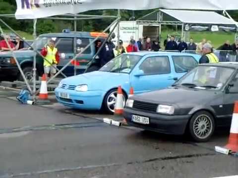 Twin Engine Mk3 Golf Drag Strip