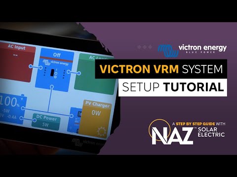 Victron VRM Setup Tutorial