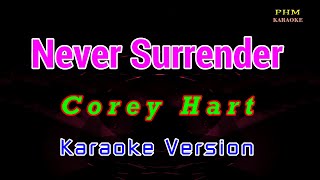 ♫ Never Surrender - Corey Hart ♫ KARAOKE VERSION ♫