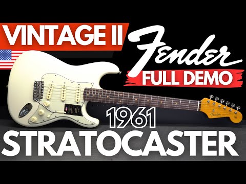 Fender American Vintage II 1961 Stratocaster FULL DEMO