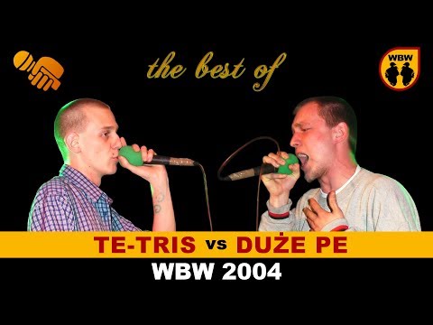 Te-Tris 🆚 Duże Pe 🎤 WBW 2004 Finał (freestyle rap battle) Finał