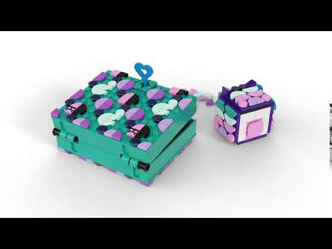 YouTube thumbnail: LEGO 41925 DOTS Secret boxes