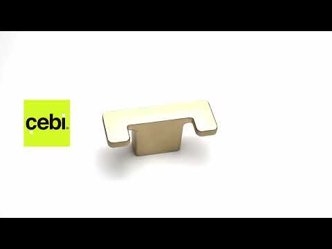 Миниатюра изображения товара Крючок для одежды Cebi Leta A7105 020 / PC35 (матовое золото полимер)