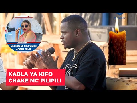 MANENO YA MWISHO YA MC PILIPILI KABLA YA KIFO CHAKE / ALIWAOMBEA DUA PEMBE, DIDA NA GRACE MAPUNDA 