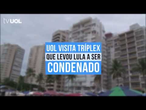 UOL VISITA TRÍPLEX NO GUARUJÁ QUE LEVOU LULA A SER CONDENADO