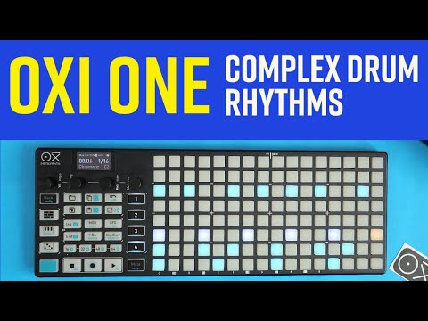 Oxi One Modulation and LFOs Tutorial 3. Drum beats, rhythms and grooves