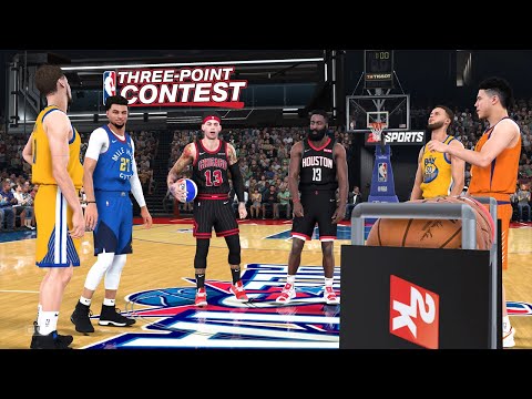 2021 NBA 3-POINT CONTEST | 1st Appearance | 2K20 My Career Ep.124
