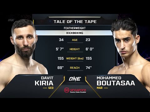 Mohammed Boutasaa vs Davit Kiria full fight