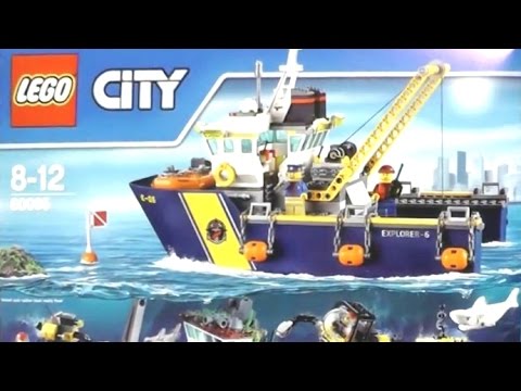 NEW Lego City Deep Sea Explorers 2015 First Look