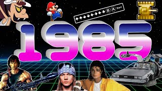 1985/ Назад в будущее, Коммандо, A-ha. Guns N’ Roses, Super M…