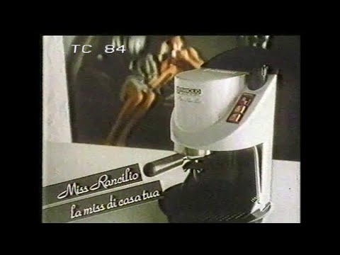 20/03/1987 - Italia 1 - Spot Dimenticati: Macchina per caffè espresso Miss Rancilio