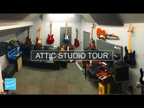 "Attic” Music Studio Tour | A Years Worth of Work Finally Done