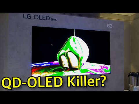 LG G3 (70% Brighter with MLA OLED Panel) & C3 OLED TV First Look