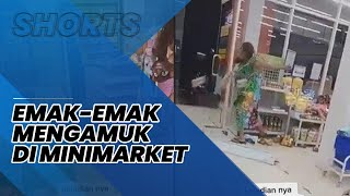 Viral Video Emak-emak Berdaster Acak-acak Barang di Minimarket sambil Bicara dan Menunjuk Kasir
