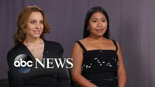 Full interview with Oscar-nominated stars of 'Roma' on their breakthrough roles video