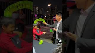 MAGIC SPRING TRICKS 🌈🐈 Magic Spring Experiment #shorts #rainbow #magic #spring #rainbowspring