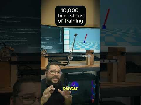 É assim que uma inteligência artificial Faz pra aprender uma habilidade 👀 #react