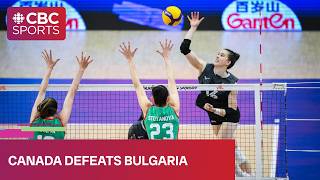 Canada earns another win at women's Volleyball Nations League stop in Bangkok | #CBCSports