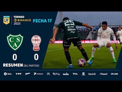 #TorneoBinance 2023 | Fecha 17 | resumen de Sarmiento - Huracán