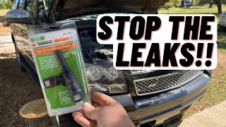 Leaky or broken heater hose? How to replace it with Dorman 800-141CD Heater hose connector!!