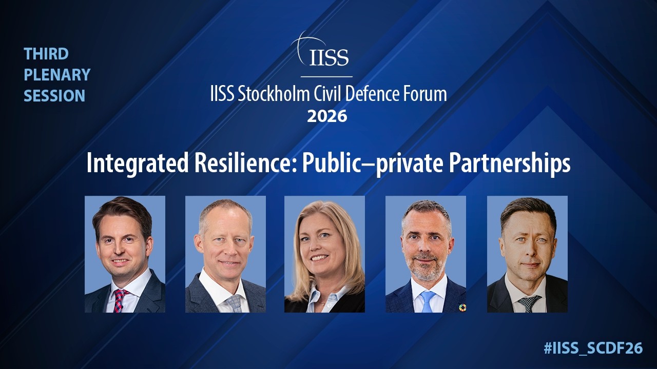 Third Plenary Session | Integrated Resilience: Public–Private Partnerships