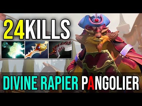 Divine Rapier [Pangolier] No Boots 17Min WTF is This Hero 24Kills By Qupe 7.18 | Dota 2 Highlights