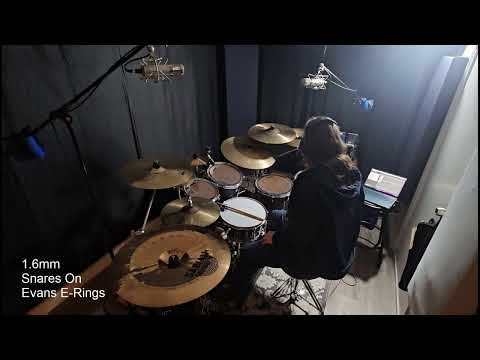 Yamaha 1.5 triple flanged hoops chrome 8, 10, 12 16 2025 - chrome image 3