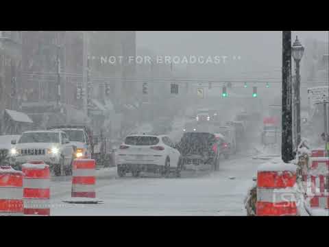 11-16-2022 Niles, Michigan - Heavy Lake Effect Snow