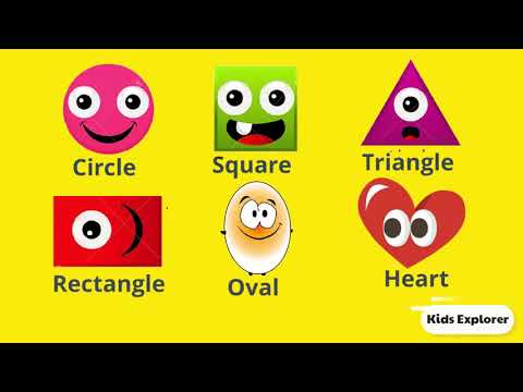 Shapes | Shape Song | The Shapes Song | Learn Shapes Names and Colors for preschool and kindergarten