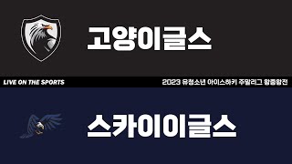 LIVE | 고양이글스 vs 스카이이글스 | 2023. 12. 2 | 2023 유청소년 아이스하키 주말리그 왕중왕전