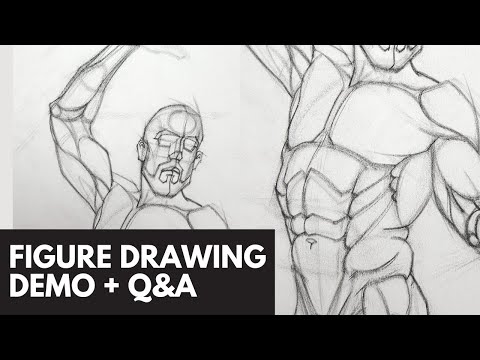 Male Figure Drawing Livestream W/ Brian Knox