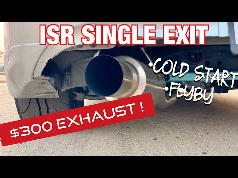 BEST BUDGET EXHAUST FOR G37/370z [ISR SINGLE EXIT EXHAUST]