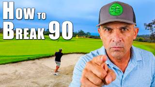 How to Break 90 in Golf when things go WRONG!