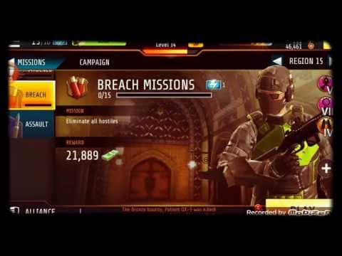 Kill Shot Bravo Region 15 Breach Mission 1 Complete. ....Enjoy your Favourite Game