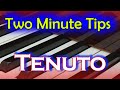 Tenuto marks in Music - Two Minute Tip