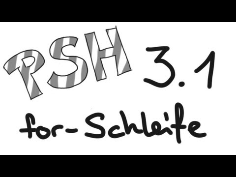 For-Schleife [PSH]