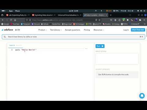 Exploiting Ruby Deserialization Using A Documented Gadget Chain Web Security Academy