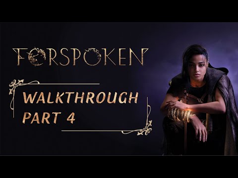 FORSPOKEN PS5 WALKTHROUGH GAMEPLAY PART 4 - CIPAL (FULL GAME) [4K 60FPS PS5]