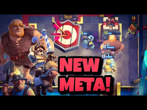 The Best Deck For EASY Trophies on Ladder! Double Prince Giant Miner Poison Cycle OP! (Clash Royale)