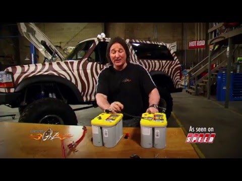 Stacey David's GearZ Quick Tip: Hooking Up 2 Batteries