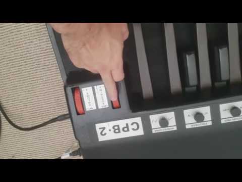 Crumar CPB-2 70's Black image 4