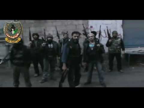 بيان إعلان السيطرة على حي الثغرة وعدة نقاط في مدينة حرستا في ريف دمشق من قبل سرية الشهيد أبو خلف الديري