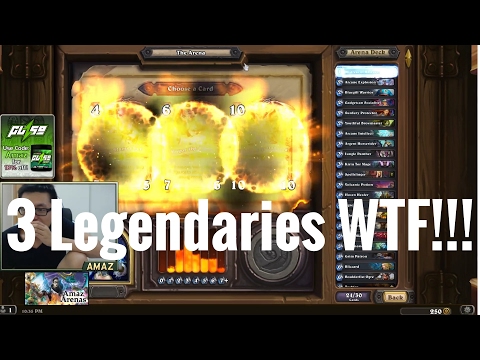 Amaz Triple Legendary Mage Arena!