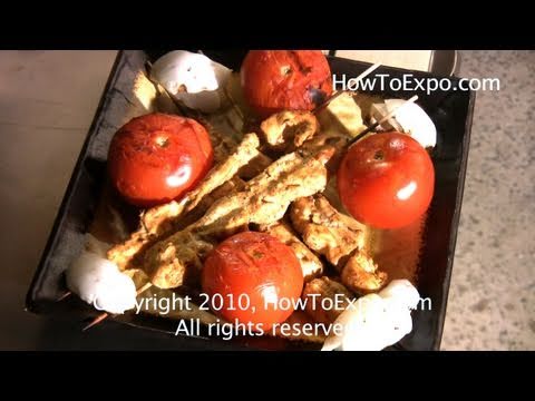 BBQ Chicken - Shish Kebab Recipe (Skewers)